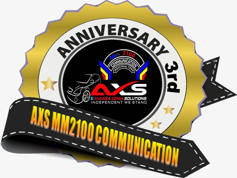 3rd ANNIVERSARY AXS MM2100 COMMUNICATION